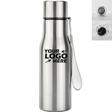 17.6 oz Stainless Steel Vacuum Gym Beverage Bottle